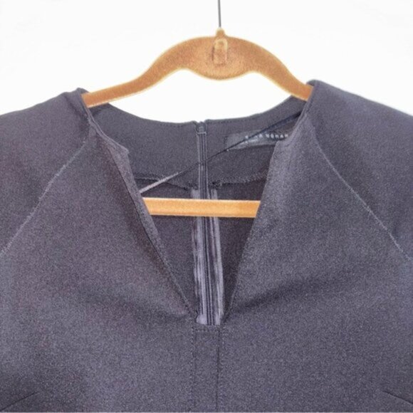 Zara Women’s Small Elegant Little Black Dress Knee or Above Back Slip - Picture 3 of 8